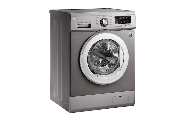 LG Lavarropas Carga Frontal de 8,5Kg   Velocidad de Centrifugado 1400RPM, F1400TD, thumbnail 2